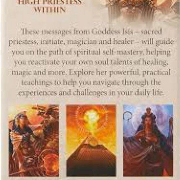 New Isis Oracle Cards and guidebook 44 card deck Alana Fairchild - Picture 4 of 4
